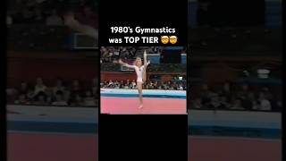 Gymnastics was INSANE in the 80’s🤯🔥 gymnastics gymnast [upl. by Pricilla]