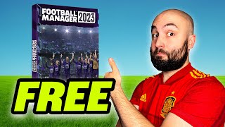 FM23 is FREE now  HOW TO GET IT [upl. by Eehtomit]