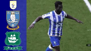 Sheffield Wednesday vs Plymouth Argyle Highlights  EFL Championship 2425 [upl. by Alvita985]