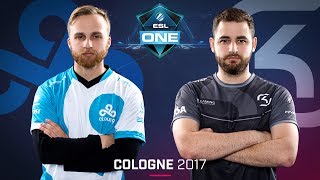 CSGO  Cloud9 vs SK Train Map 2  Grand Final  ESL One Cologne 2017 12 [upl. by Issej]