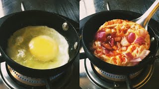 EGG 🍳 Breakfast 🥞 eggrecipes ytshorts eggomlet halfboil weightloss for eggs [upl. by Ahsenit]