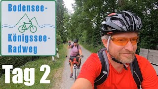 Bodensee Königssee Radweg  Tag 2  Grünenbach  Sonthofen [upl. by Indihar]