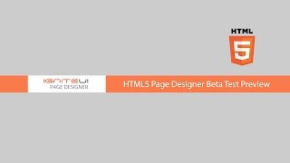 Infragistics jQuery  HTML5 Page Designer [upl. by Minette442]