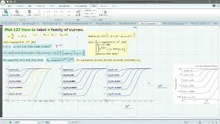 Mathcad Plot127 How to label a family of curves [upl. by Sarchet]