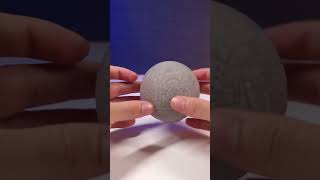 Death Star Lithophane 3d Printed TimeLapse ASMR [upl. by Ocir]