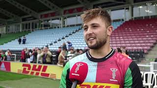 Scoring for Harlequins in front of my family was unreal  Will Trenholm [upl. by Yaakov]