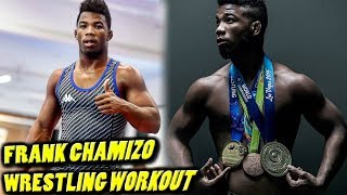 Frank Chamizo WRESTLING WORKOUT [upl. by Heinrike]