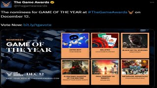 Game Award Nominations Are Interesting [upl. by Mariand]