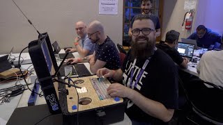 Surrounded by hackers at NorthSec 2024 [upl. by Sisely]