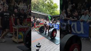 18 INCH Deadlift New WR 54025kg1191LB [upl. by Nodanrb136]