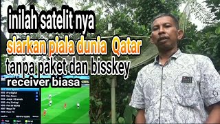 inilah satelit yang menyiarkan piala dunia Qatar 2022 [upl. by Tiat]