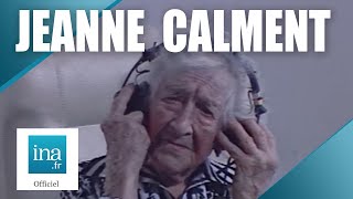 1986  Jeanne Calment devient la doyenne des Français  Archive INA [upl. by Jumbala]