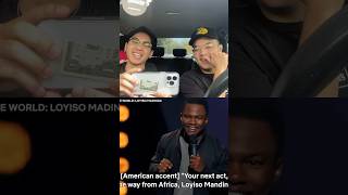 LOYISO MADINGA quotBEING A SHORT SOUTH AFRICAN IN USAquot AMERICAN REACTION Stand Up Comedy shorts [upl. by Asina]