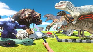 FPS Avatar Rescues Dinosaurs and Fights Mutant Animals  Animal Revolt Battle Simulator [upl. by Akimahs139]