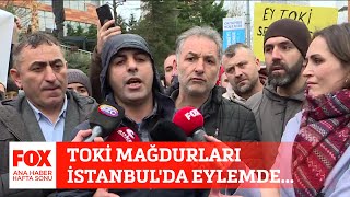 TOKİ mağdurları İstanbulda eylemde 7 Ocak 2024 Gülbin Tosun ile FOX Ana Haber Hafta Sonu [upl. by Higinbotham990]