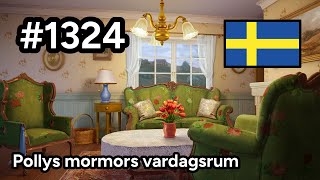 1324 🇸🇪 📕6📄204  Pollys mormors vardagsrum  Junes Journey [upl. by Akirdnahs]