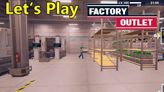 FACTORY OUTLET SIMULATOR 015 Das Lager muss vergrößert werden [upl. by Ynohtnaluap761]