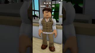 ADOPTÉ A LA HIJA DE MI VECINA 😥 shorts roblox [upl. by Idoj355]