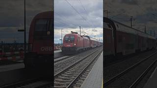 Wiesel passing GuntramsdorfThallern train railway trainspotting austria [upl. by Zanahs881]