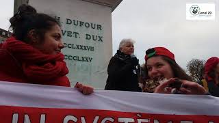 Manifestation contre la hausse des primes dassurance maladie [upl. by Aivad204]