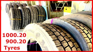 100020 S3C8plus and MRF 100020 S3P4 Details video  MRF Tyres  MRF Truck Bus Tyre  apollo tyres [upl. by Hgielrebmik354]