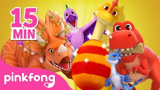 Dinosaurs for Kids PinkfongDinosaurs  Compilation Dinosaurs Animation amp Song for Kids  Pinkfong [upl. by Hartill]