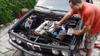 bmw e28 M30B35 first start [upl. by Rubia]