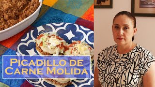 Picadillo de Carne Molida aquí la receta para este sabroso y versátil complemento a tus platillos [upl. by Epoh421]