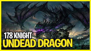 MEDIVIA UNDEAD DRAGON VS KNIGHT LVL 178  ETERNUM [upl. by Gladstone]