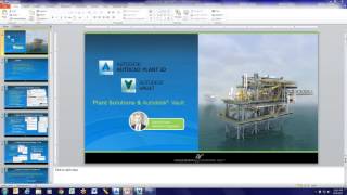 AutoCAD® Plant 3D 2016 and Autodesk® Vault® [upl. by Enaitsirk]