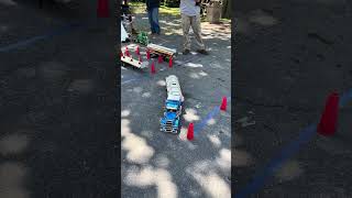 RC tractor trailer parking competition at Macungie truck show [upl. by Boycey450]