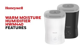 Honeywell Top Fill Warm Mist Humidifier HWM440  Product Features [upl. by Aser]