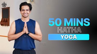 50 Mins Hatha Yoga at Home  Yoga For Beginners  Yoga At Home  Yoga Practice  cultofficial [upl. by Aieka]