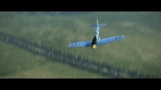 IL2 Sturmovik BoS Introducing the Spitfire Mk IXe with clipped wings Sailing video [upl. by Delsman]