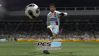 Lyon  Pro Evolution Soccer 2008 PS2 [upl. by Ordnaxela]