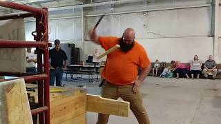 Guy Competes and Wins in Knife Competition [upl. by Jammal144]