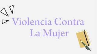 Violencia Contra la Mujer Carolina Cortés y Jacqueline Duran [upl. by Nimsaj]