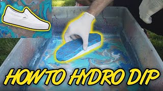 HOW to HYDRO Dip SHOES Simple Steps [upl. by Essej]