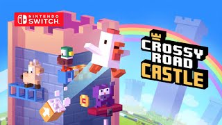 Crossy Road Castle Gameplay Nintendo Switch [upl. by Leiru]