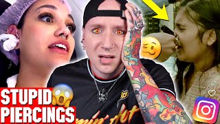 Shocking Piercing Fails YOU WONT BELIEVE  Instagram DMs 54  Roly [upl. by Pearline]