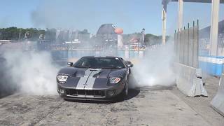 Ford GT Burnout at 2017 Carlisle AllFord Nationals [upl. by Culbertson]