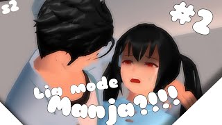 Lia mode manja💋Kay and Lia S2 Part2Drama sakura school simulator [upl. by Nere]