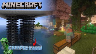 🔴LIVE  Build Creeper Farm Demi Bisa Terbang  MINECRAFT INDONESIA [upl. by Clywd]