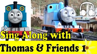 Thomas amp Friends 1  Family Sing Along  Muffin Songs [upl. by Ynffit]