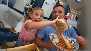 Crab Leg Heist Ivy Steals Daddys Seafood Feast [upl. by Hugues670]