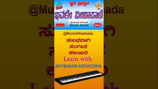 ಇವಳೇ ವೀಣಾಪಾಣಿ  ಸ್ವರ ಪ್ರಸ್ತಾರ  Music In Kannada [upl. by Steward]