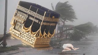 What happened to the Holy Kaaba Storm and flood in Mecca [upl. by Frederico]