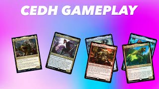 CEDH gameplay Thalia and Gitrog vs PakoHaldan vs KarkSakashima vs Yuriko [upl. by Montague]