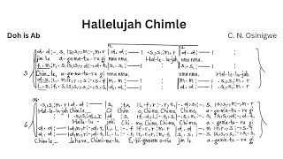 Hallelujah Chimle  C Osinigwe [upl. by Euqinahc412]