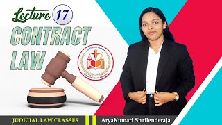 Contract Law Lecture 17 [upl. by Aitahs488]